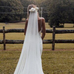 Grace Loves Lace Pearly Long Veil